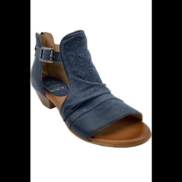 Miz Mooz Shoes - Miz Mooz Leather Heeled Sandals Corra River - Medium